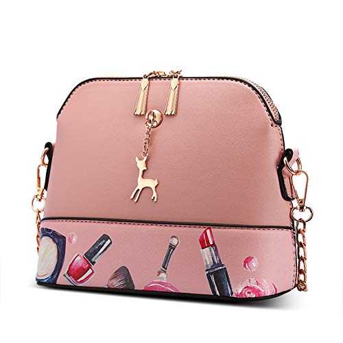 douleway Mala de mulher mala tiracolo de couro mala de mulher Crossbody Satchel Tote 3 cores