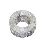 Cable de cobre de 1/3/5 metros, 26AWG X 2 núcleos, Cable paralelo transparente, línea plana de alimentación de CC, 7/0.12TC * 2F OD3.2mm para luz L