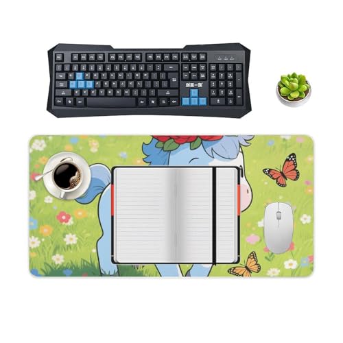 Desk Pad Protector 24x12 pulgadas Extended Horses miniatura 4
