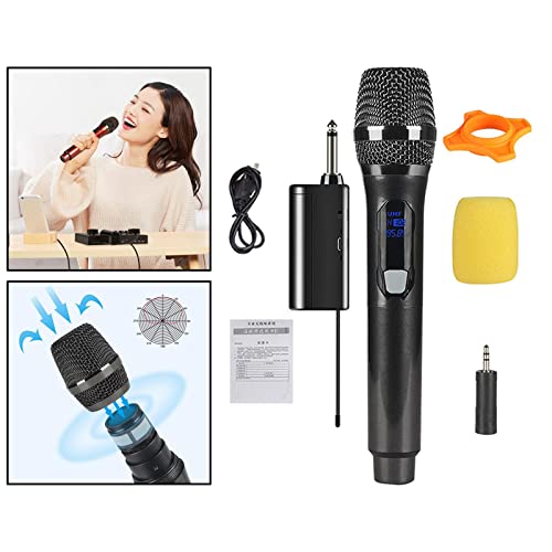 Baoblaze Draadloze MICROFOON Kinderen Volwassenen Draagbare tv-telefoons Party Ruisonderdrukking - Zilver - Image 3