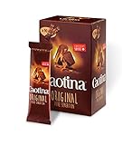 Caotina Original Trinkschokolade Sticks Tassenportion - Kakao-Pulver für heiße Schokolade mit echter Schweizer Schokolade - Cacao nachhaltig und zertifiziert - einzeln verpackt, 10 x 15g