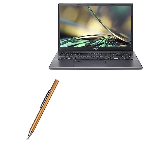 BoxWave Stylus Pen Compatible with Acer Aspire 5 (A515-57T) - FineTouch Capacitive Stylus, Super Precise Stylus Pen for Acer Aspire 5 (A515-57T) - Champagne Gold