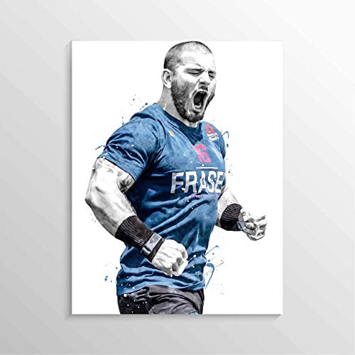 Mat Fraser Print, Mat Fraser Poster, Gym Poster, Crossfit Wall Art, Sport Room Decor, CrossFit Poster Print, Watercolor Cross Fit Print