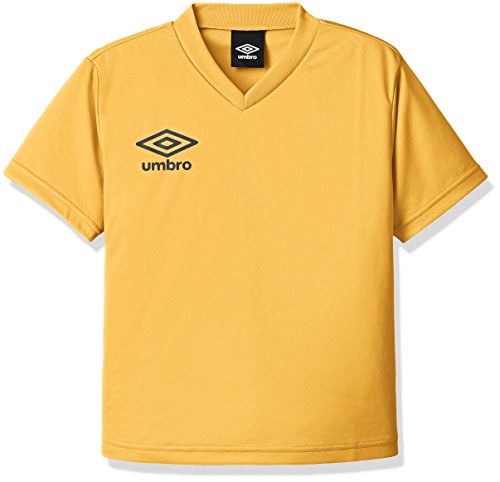 [アンブロ] Tシャツ サッカー フットサル ワンポイント 半袖 吸汗速乾 ストレッチメンズ ジュニア キッズ 練習 部活 GYEL 130