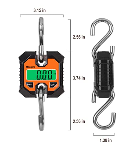 Báscula Colgante Digital Portátil 100 kg 200 lb miniatura 4