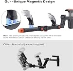 Rechale VR Gunstock Compatible with Meta Quest 2/3/3S/Pro, Shoulder Straps Adjustable FPS Gaming Controller Accessories Quick Magnetic Attachment Cheek Pad Immersive VR Stock Rifle Gameplay - Black