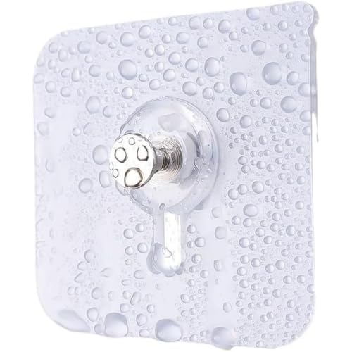 Image of Drill Free Adhesive Hooks, Picture Hangers Without Nails, 10Pcs Nail Free Wall Hangers, Wall Hooks Adhesive for Hanging for Kitchen, Home, Picture Hanging Hardware,Hanging Pictures Without Nail