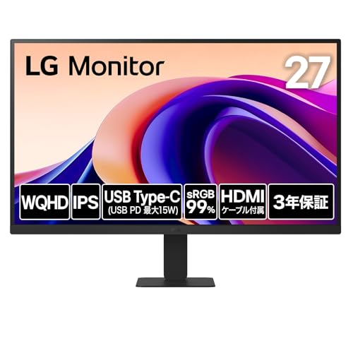 Amazon.co.jp: LG モニター ディスプレイ 27U631A-B 27インチ/WQHD