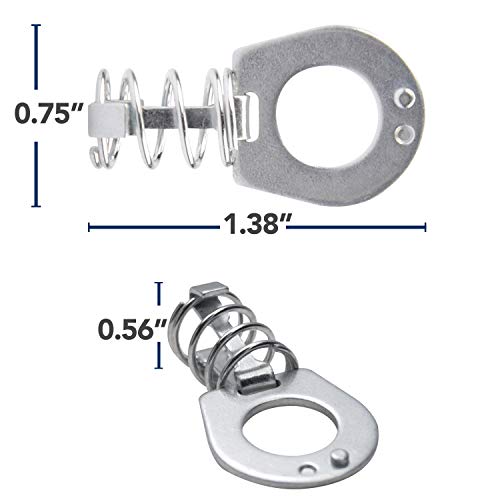 Leisure Coachworks Steel Fastener Rv Water Heater Latch Twist Cam Lock (2-Pack) #TOP3