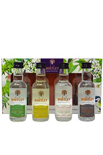 J.J Whitley - 4 x 5cl Miniatures Flavoured Vodka & Gin Gift Pack - Vodka