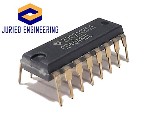 Juried Engineering Cd4046Be Cd4046B Cd4046 Cmos Micropower Phase-Locked Loop Breadboard-Friendly Ic Dip-16 (Pack Of 5) #TOP1