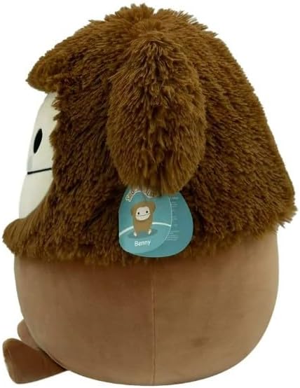 Squishmallows Official 16 inch Benny The Brown Bigfoot - Child's Ultra Soft Stuffed Plush Toy