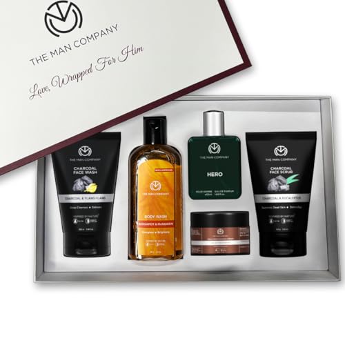 The Man Company Premium Valentine Gift Set - All About Him | Luxu...