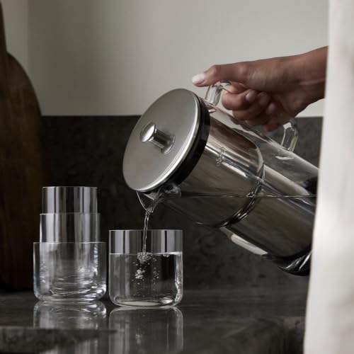 Aarke Purifier - Glass & Stainless Steel Water Filter Pitcher, 81oz - Image 2