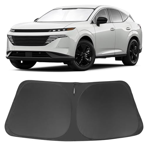 Image of Windshield Sun Shade Custom Fit for 2025 2026 Nissan Murano Accessories Foldable Sunshade Sun Blocker Front Sun Visor Protector Protect Car from Sun Rays & Heat Damage Keep Car Cooler
