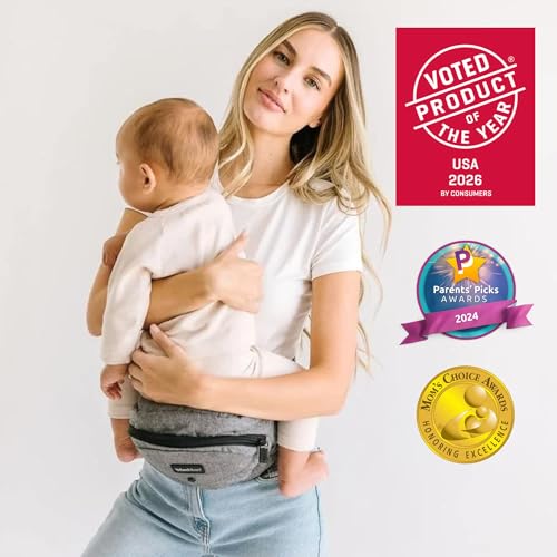 Tushbaby - Mochila Portabebés Ergonómica 0-36 Meses - Cinturón Portabebés Ligera, Con 5 Grandes Bolsillos - Recomendada Por Pediatras - Con asiento con Espuma de Memoria y Certificado De Seguridad - imagen 2