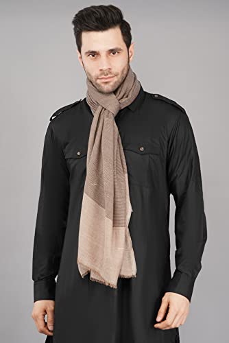INDIA DECOR 100% Cashmere Pure Wool Unisex Stole - Soft Pashmina Winter Scarf2