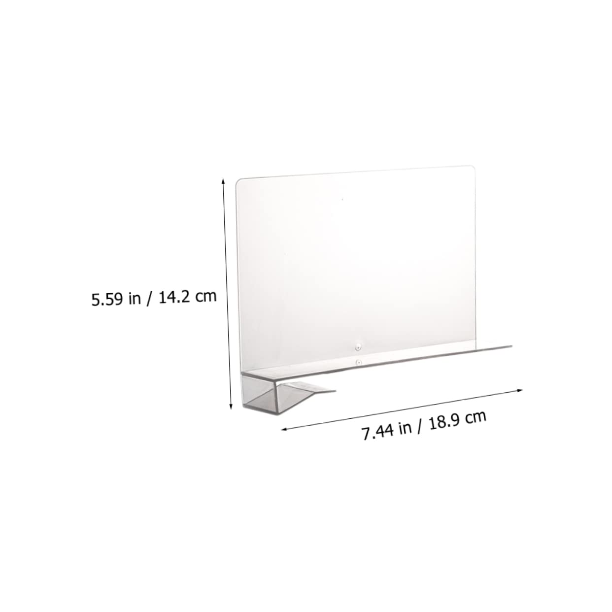 Ciieeo 2 Set di Separatori per Cassetti per Congelatore Armadio Vestiti Separatore Divisore Organizer Plastica Robusta 2 Pezzi*2