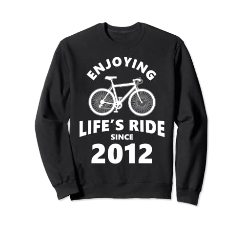 10th Birthday Mountain Biker Bicycle Sweatshirt
