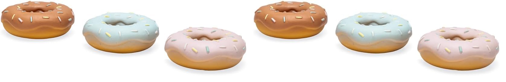 Beeztees Köpek Oyuncağı, Sesli, Donut, Lateks, 7x7x3cm (2 paketi)