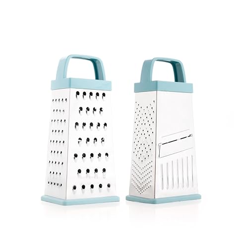 Ganesh Vegetable Grater & Slicer|Stainless Steel 5 in 1 Kitchen Chopper| Grater for Cheese|Vegetables|Ginger (Silver)