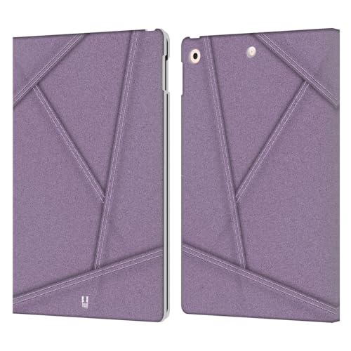 Housse iPad 10.2 avec support et porte-carte collection patchwork violet
