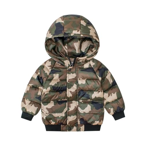 Toddler Outdoor Breathable Long Sleeve Zip Jacket Camouflage Thick Coat Winter Outdoor Wear Kids Warm Kids Snow2