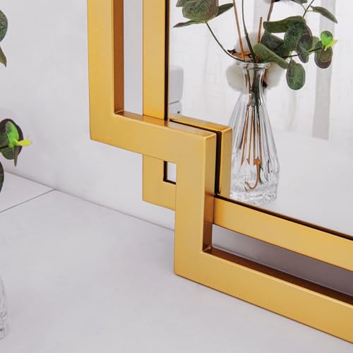 Review de Espejo dorado grande para comprar hoy. 29 Imagen adicional