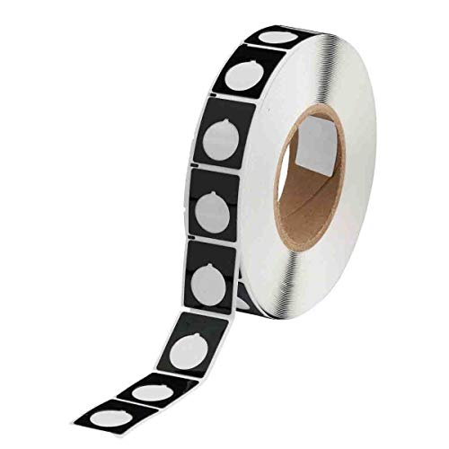 Brady THTEP-167-593-.5BK adhésif B-593 noir brillant imprimante transfert thermique 500