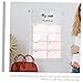 OSALADI 1Set Memo Board Wall Hanging Message Board with Erasable Pen Pins for Home Office School and Organization