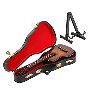 Agatige Modèle de Guitare Miniature de 7,9 Pouces, Mini Guitare électrique en Tilleul pour la décoration d’instruments à… - Les Beatles, Paul McCartney, John Lennon, RIngo Starr, George Harrison