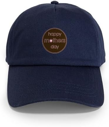 CafePress Happy Mother's Day Brown & Cap Adjustable Baseball Cap