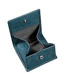 小銭入れ メンズ 小さい プエブロレザー 本革 35枚 ミニ コインケース ボックス型 コンパクト 使いやすい ボタン式