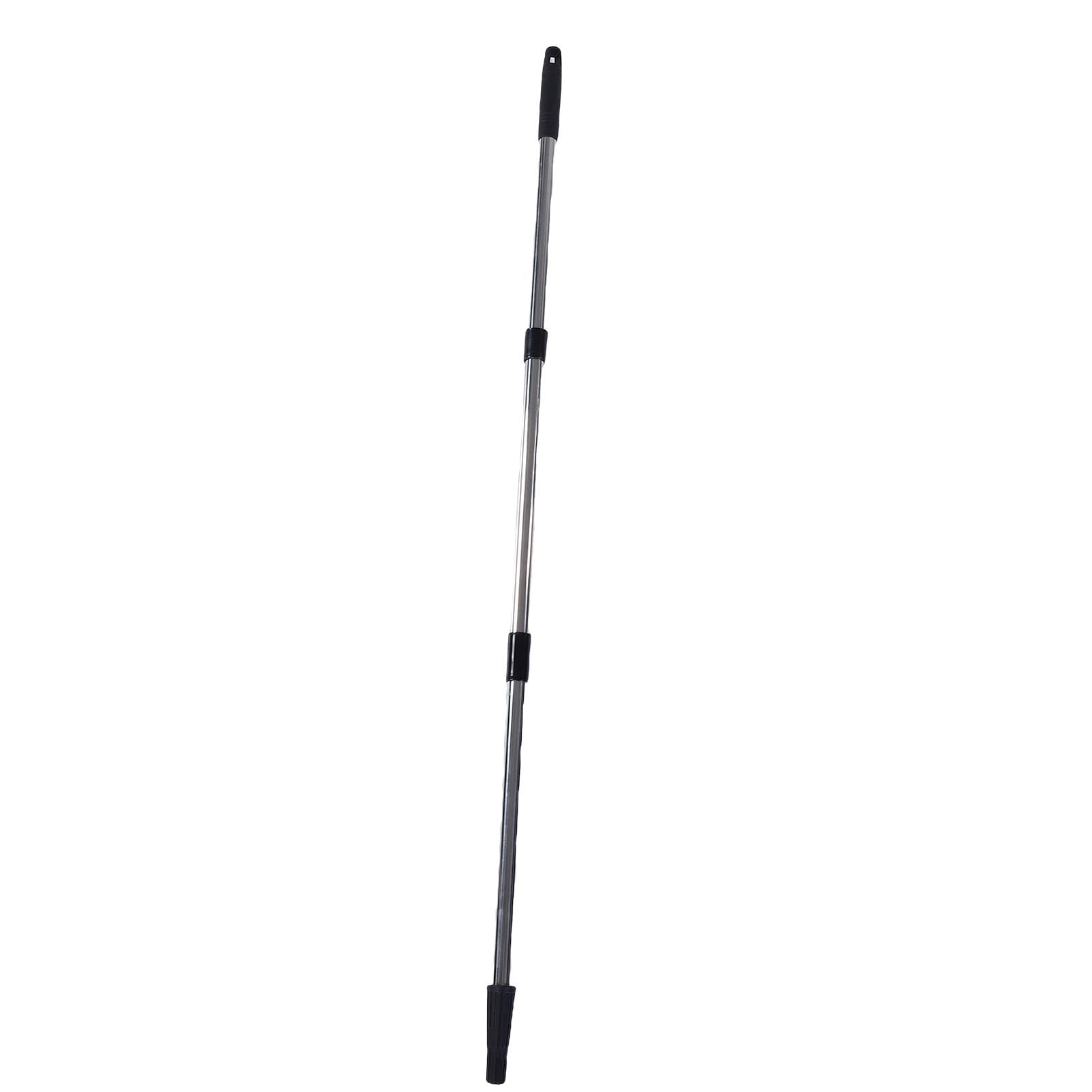 Poste de extensión para Rodillo de Pintura de 4 m (13,1 pies), Poste de Acero Inoxidable Ligero Desmontable de 10 Secciones con Adaptador cónico para Pintura, Techo,