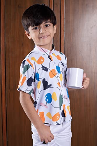 Image of Kids Regular Boys' Shirts || Casual Wear Button Down Shirt for Boys || MULTILINE 104