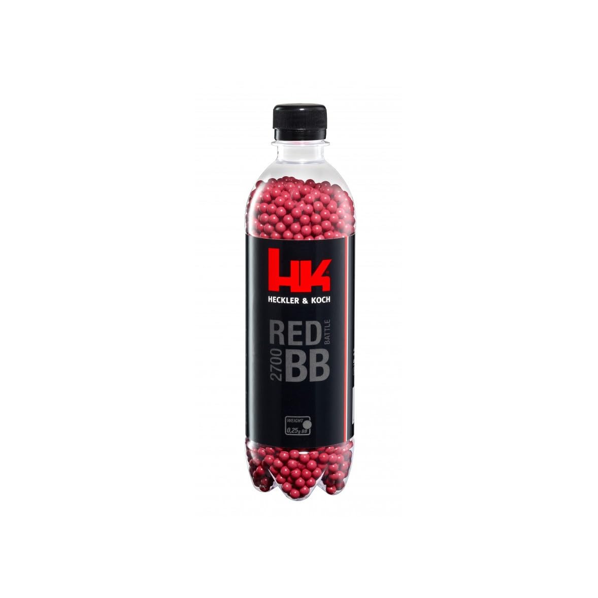 Billes BBS 6mm HK Red 0.25g Bouteille X2700 - Umarex