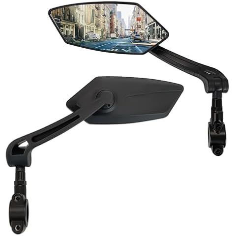 Arkham HD Glass Bicycle Rear View Mirrors Cover