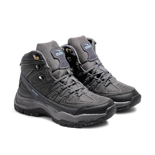 ASIAN Men's Everest-22 Sports Trekking & Hiking,Walking Hi-Neck Shoes with Rubber Outsole & Memory...