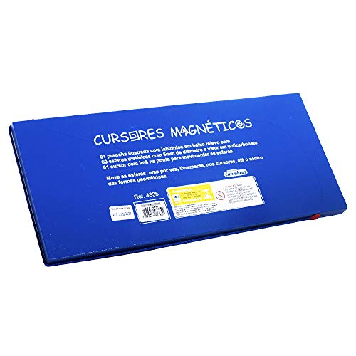 Brinquedo Educativo Cursores Magnéticos Carimbras