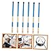 ERINGOGO Musical Instrument Accessories 3 Pair Drum Brush Set Smooth Surface for Jazz Drums