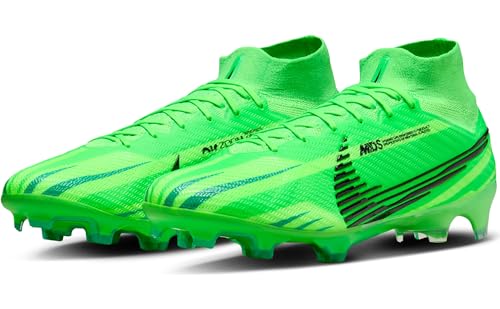 Nike Superfly 9 Elite Mercurial Dream Speed FG High-Top Soccer Cleats (FJ7186-300, Green Strike/Stadium Green/Black)2