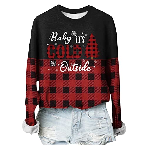 ZiSUGP Womens Work Tops Womens Turtleneck Hoodies Jackets Womens Fleece Jackets Plaid Hoodie Womens Rain Coats and Jackets