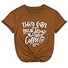 This-Girl-Runs-on-Jesus-and-Coffee-Shirt-Women-Funny-Letter-Print-Coffee-Graphic-Tshirt-Short-Sleeve-Christian-Tee-Tops This Girl Runs on Jesus and Coffee Shirt Women Funny Letter Print Coffee Graphic Tshirt Short Sleeve Christian Tee Tops