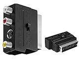 El conector de 4 PIN en NEGRO es para S-VHS (SVIDEO), conector RCA compuesto AMARILLO para video.
