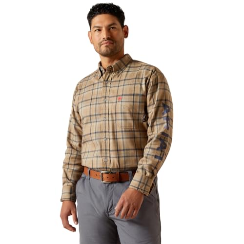 Image of ARIAT Men FR Dean Logo Work Shirt