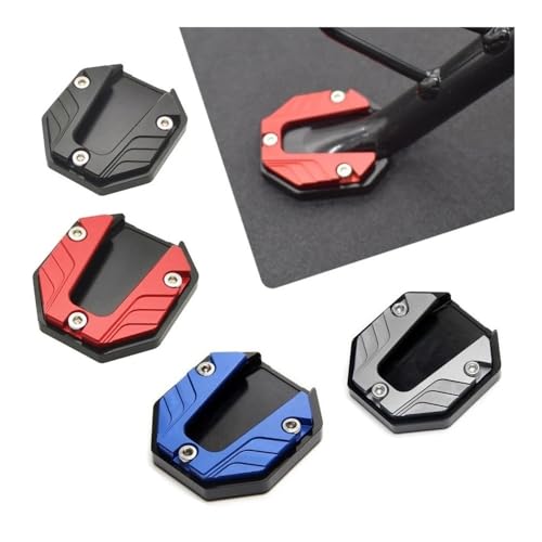 Support béquille moto et vélo avec plaque de protection élargie - 2