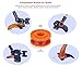 LBK 12-Pack Replacement 10-Foot Grass Trimmer/Edger Spool Line, Compatible Model Worx WA0010