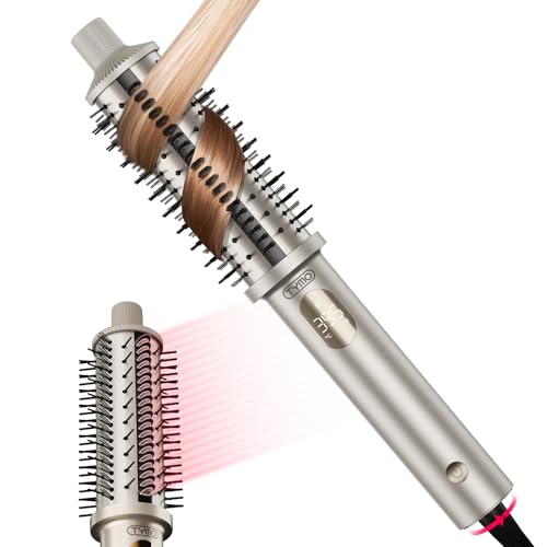 TYMO STYLUX PRO Thermal Brush Curling Brush, 1.5 Inch Blowout Heated Round Volumizer, Hair...