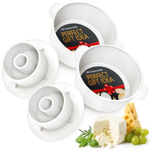 Cheese Making Kit 2-Piece Mold Set