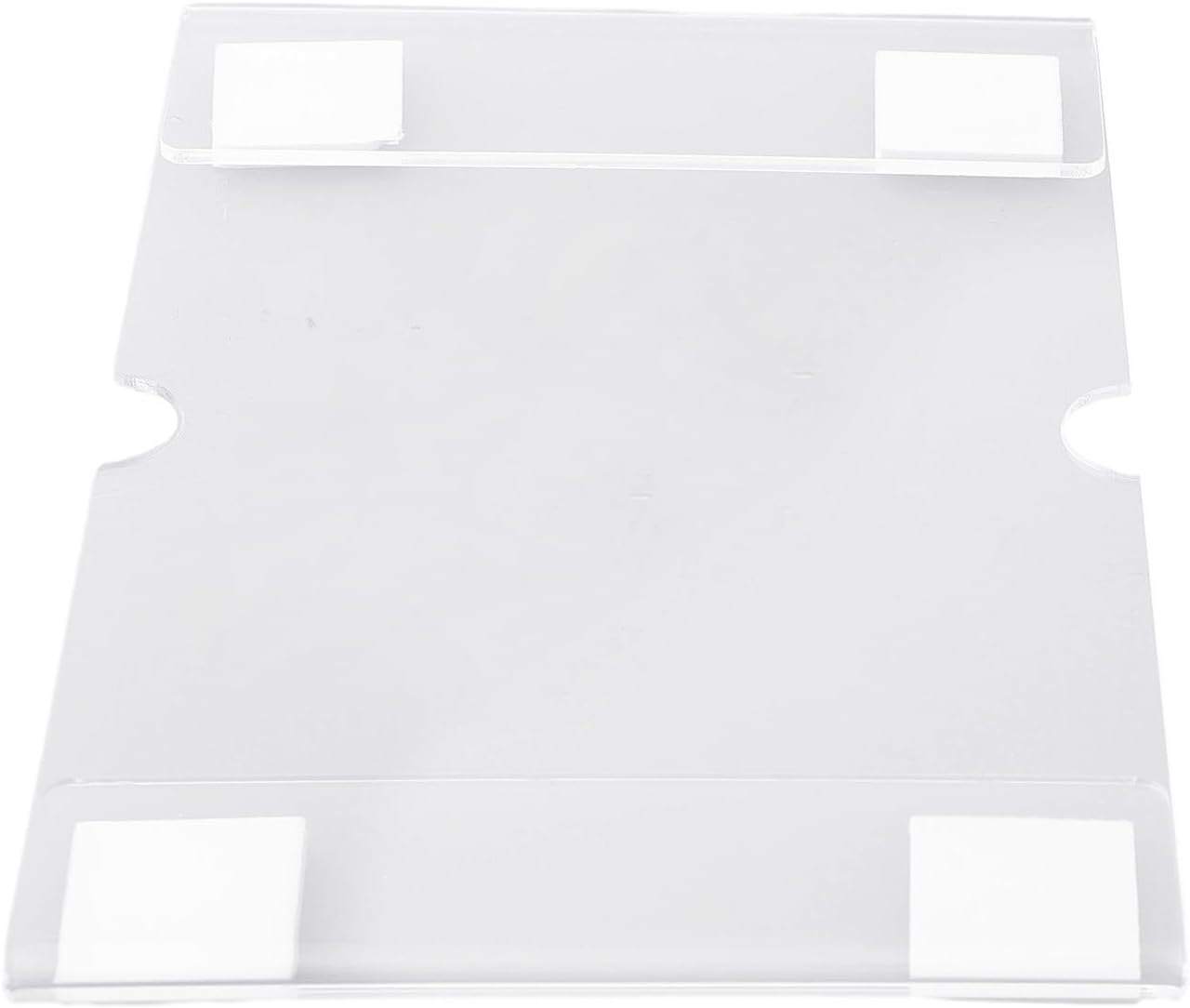 Wall-Mounted Acrylic Photo Display Rack for 4x6 Inch Photos — Clear Transparent Frame Holder with Mount, No-Drill Installation, for Offices, Restaurants, Retail & Home Use(1PCS)